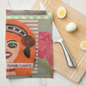 Geschirrtuch (Viertel Falte)