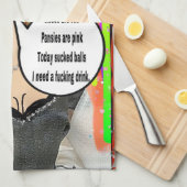 Geschirrtuch (Viertel Falte)