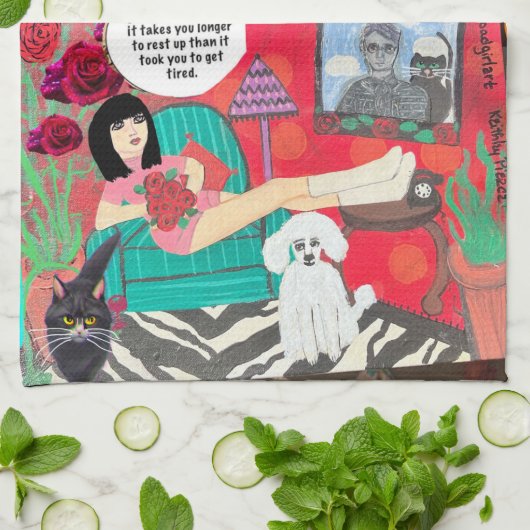 Geschirrtuch (Gefaltet)