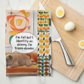 Geschirrtuch (Viertel Falte)