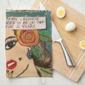 Geschirrtuch (Viertel Falte)