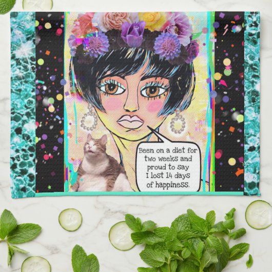 Geschirrtuch (Gefaltet)