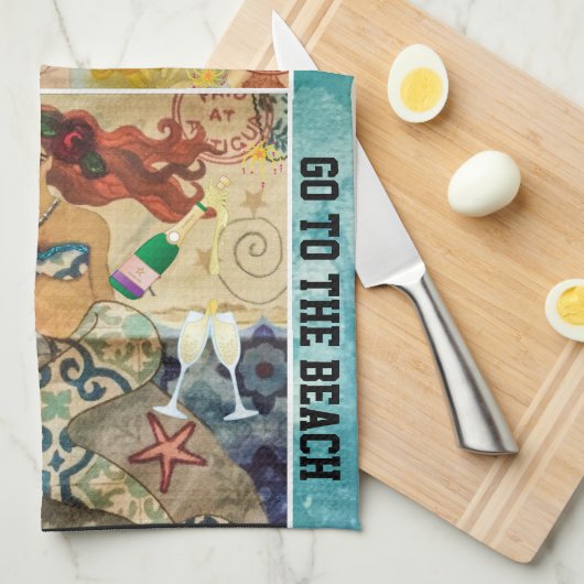 Geschirrtuch (Viertel Falte)