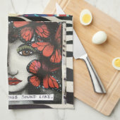 Geschirrtuch (Viertel Falte)