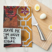 Geschirrtuch (Viertel Falte)