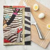 Geschirrtuch (Viertel Falte)