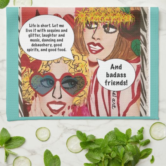 Geschirrtuch (Gefaltet)