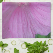 Geschirrtuch æsche rosa Blüte (Gefaltet)