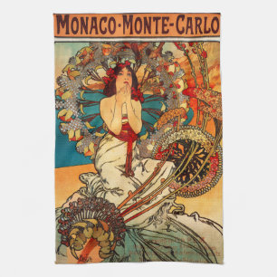 Geschirrtuch Alphonse Mucha Monte Carlo