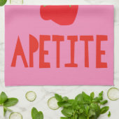 Geschirrtuch Bom Apetite=Guten Appetit (Gefaltet)