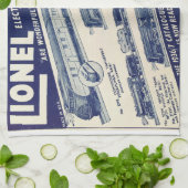 Geschirrtuch der elektrischer Zug-Anzeige ab 1936 (Gefaltet)