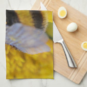 Geschirrtuch fleissige Biene (Viertel Falte)