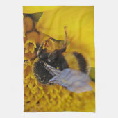 Geschirrtuch fleissige Biene (Vertikal)