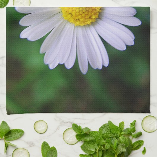 Geschirrtuch fröhliches Gänseblümchen (Gefaltet)