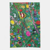 Geschirrtuch für die Feiertage (Vertikal)