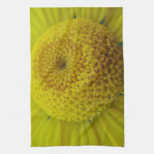 Geschirrtuch gelbe Margeritenblüte (Vertikal)