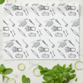 Geschirrtuch - Küchenutensilien (Gefaltet)