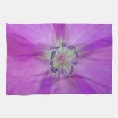 Geschirrtuch lila Blütenstern (Horizontal)