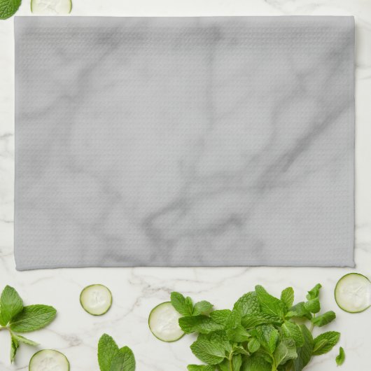 Geschirrtuch--Marmor Geschirrtuch (Gefaltet)