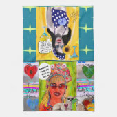 Geschirrtuch Mein emotionaler Hund (Vertikal)