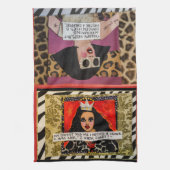 Geschirrtuch - mein Zahnarzt sagte mir, ich brauch (Vertikal)