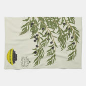 Geschirrtuch mit Oliven (Horizontal)