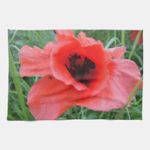 Geschirrtuch Mohnblumenkelch