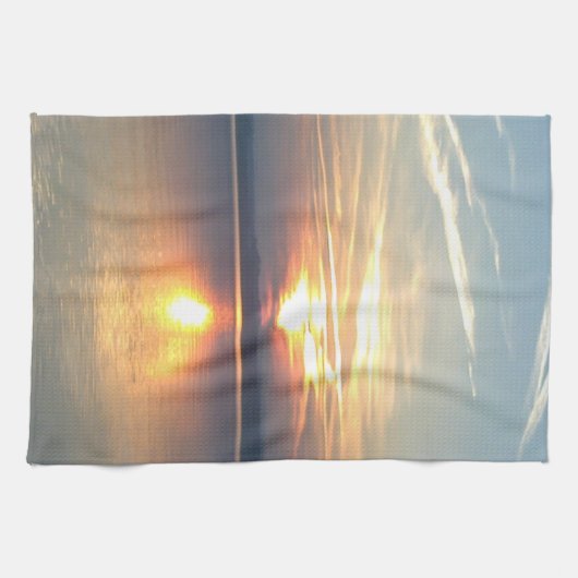 Geschirrtuch Sonnenuntergang (Horizontal)