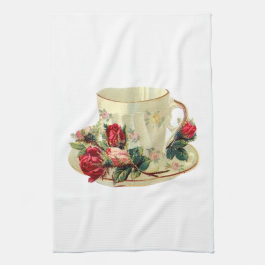 GESCHIRRTUCH : TEETASSE (Vertikal)
