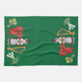 Geschirrtuch: Waliser, Narzissen, Geschirrtuch (Horizontal)