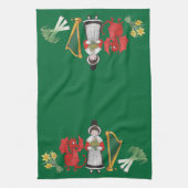 Geschirrtuch: Waliser, Narzissen, Geschirrtuch (Vertikal)