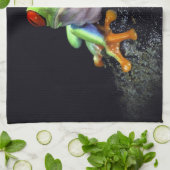 Geschirrtücher des Frosch-3 (Gefaltet)