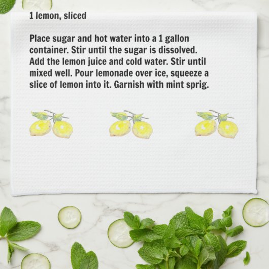 Geschirrtücher mit selbst gemachtem (Gefaltet)