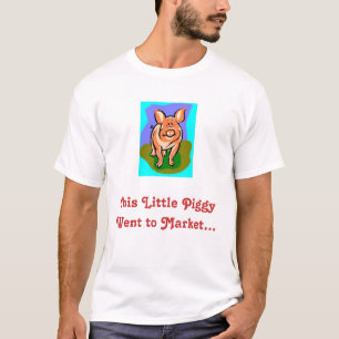 Geschlachtetes piggy lustiges T-Shirt