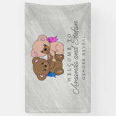 Geschlecht Baby Boy/Girl Banner (Vertikal)