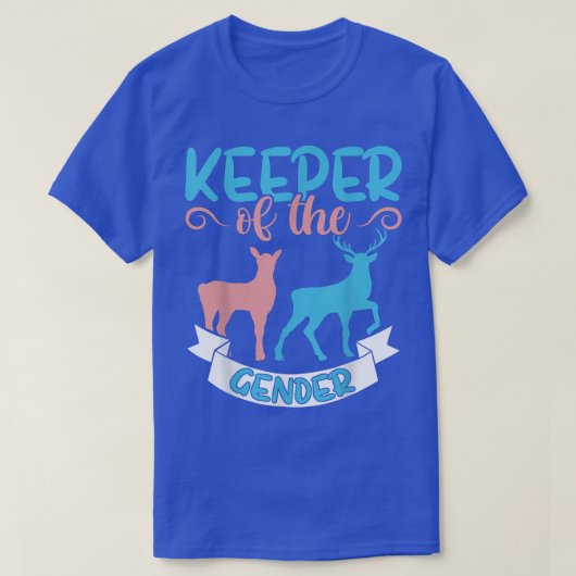 Geschlecht: Buck oder Doe, Erhaltung des Geschlech T-Shirt (Design vorne)