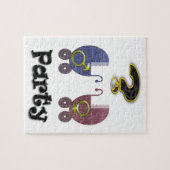 Geschlecht decken Party auf Puzzle (Horizontal)