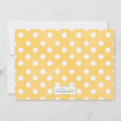 Geschlecht decken Party Einladung auf (Rückseite)