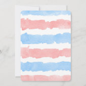 Geschlecht der Kaktus offenbart Einladung Fest suk (Rückseite)