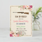 Geschlecht der Rose Einladung (Stehend Vorderseite)