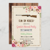 Geschlecht der Rose Einladung (Vorne/Hinten)