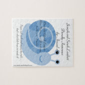 Geschlecht des Baby-8x10 decken Sammy Puzzle (Horizontal)