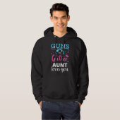 Geschlecht enthüllende Waffen oder glitzernde Tant Hoodie (Vorne ganz)