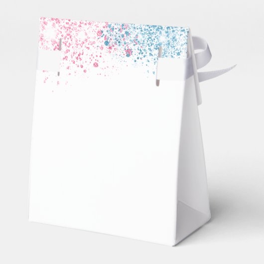 Geschlecht enthüllt Elefantenmädchen Mädchen pinkb Geschenkschachtel (Rückseite)