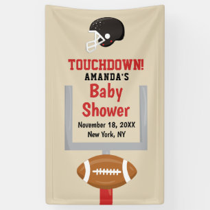 Geschlecht Enthüllung Fußball Baby Junge Shower Wi Banner