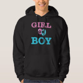 Geschlecht: Junge oder Mädchen rosa oder blaue Mam Hoodie (Vorderseite)