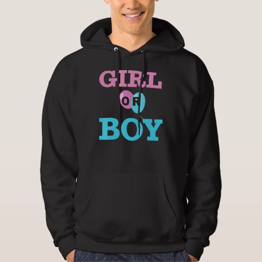 Geschlecht: Junge oder Mädchen rosa oder blaue Mam Hoodie (Vorderseite)