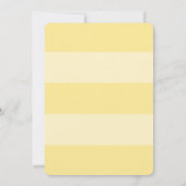 Geschlecht Neutrale Waldtiere Babyduschstreifen Einladung (Rückseite)