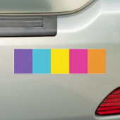 Geschlecht - Nichtbinärer Stolz Autoaufkleber (Auf Auto)