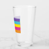 Geschlecht - Nichtbinärer Stolz Glas (Links)